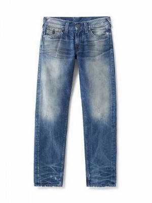 True Religion Archive Rocco Skinny Jeans Herr Blå | YRA365078