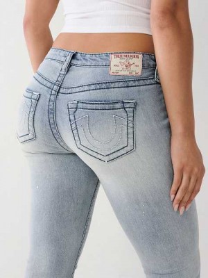 True Religion Becca Big T Stitch Bootcut Jeans Dam Aquarius | TPG087421