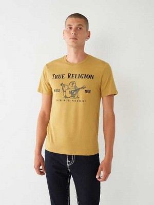 True Religion Buddha Logo T-shirt Herr Bruna | GMV063714