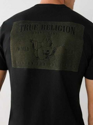 True Religion Buddha Logo T-shirt Herr Svarta | IUD729650