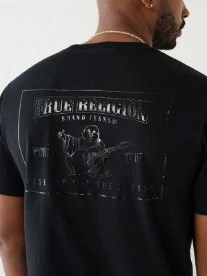 True Religion Buddha Logo T-shirt Herr Svarta | BAZ845769