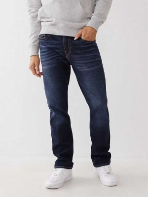 True Religion Ricky 32" Straight Jeans Herr Mörktvätt | PIL095176