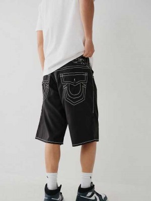 True Religion Ricky Board Shorts Herr Svarta | KGN169287