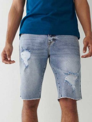 True Religion Ricky Hetero Shorts Herr Ljusblå | XMN084951