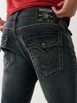 True Religion Ricky Straight Jeans Herr Mörktvätt | SGR926083