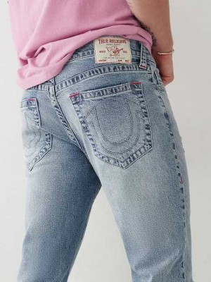 True Religion Ricky Straight Jeans Herr Ljustvätt | QGM573480