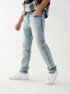 True Religion Rocco 32" Skinny Jeans Herr Ljustvätt | ZGI923651