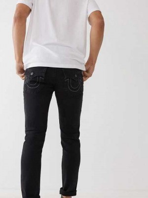 True Religion Rocco 32" Skinny Jeans Herr Svarta | QGW021784