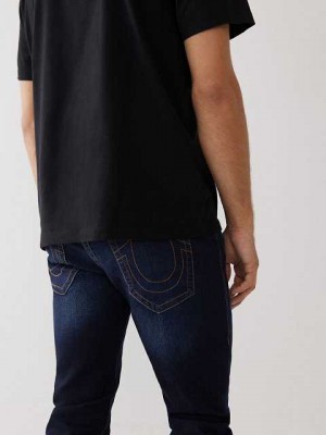 True Religion Rocco 32" Skinny Jeans Herr Mörktvätt | XYR524937