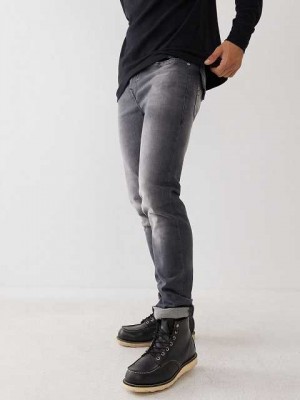 True Religion Rocco 34" Skinny Jeans Herr Grå Tvätt | MJN105874