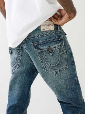 True Religion Rocco Embossed 32" Skinny Jeans Herr Tvätt | LYC524619