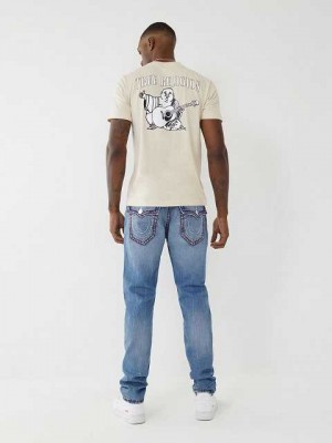 True Religion Rocco Skinny Jeans Herr Ljusblå | WJG640312