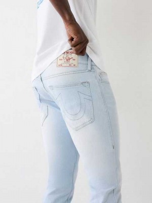 True Religion Rocco Skinny Jeans Herr Ljusblå | YFC946210