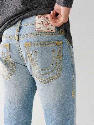 True Religion Rocco Super T 32" Skinny Jeans Herr Ljustvätt | BYC967450