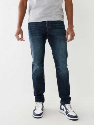 True Religion Rocco Super T 32” Skinny Jeans Herr Mörktvätt | ITR759136