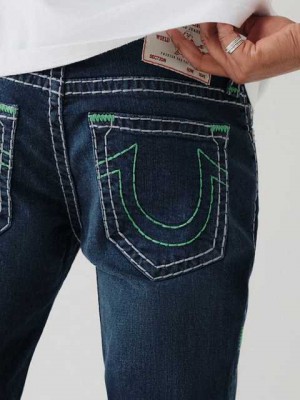 True Religion Rocco Super T 32" Skinny Jeans Herr Mörkblå | MXI360541