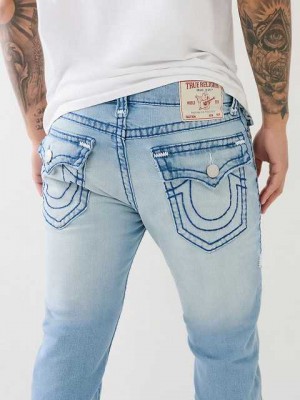 True Religion Rocco Super T Flap 32" Skinny Jeans Herr Ljustvätt | ZDS754920