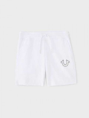 True Religion Sweat Shorts Barn Vita | WTL952187