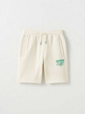 True Religion Sweat Shorts Barn Vita | XGE180537