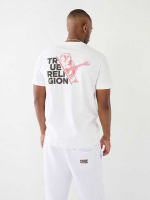 True Religion True Buddha T-shirt Herr Vita | TUR523178