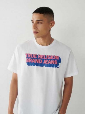 True Religion True Relaxed T-shirt Herr Vita | GVK932156