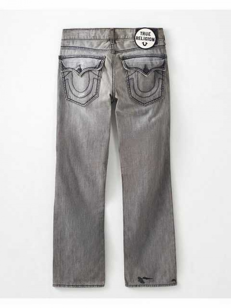 True Religion Archive Ricky Straight Jeans Herr Grå | FIG163820