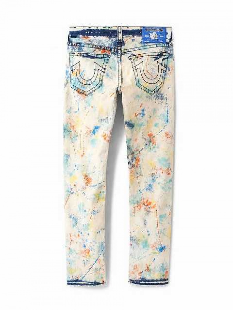 True Religion Archive Rocco Big T Skinny Jeans Herr Olika Färger | NCU435619