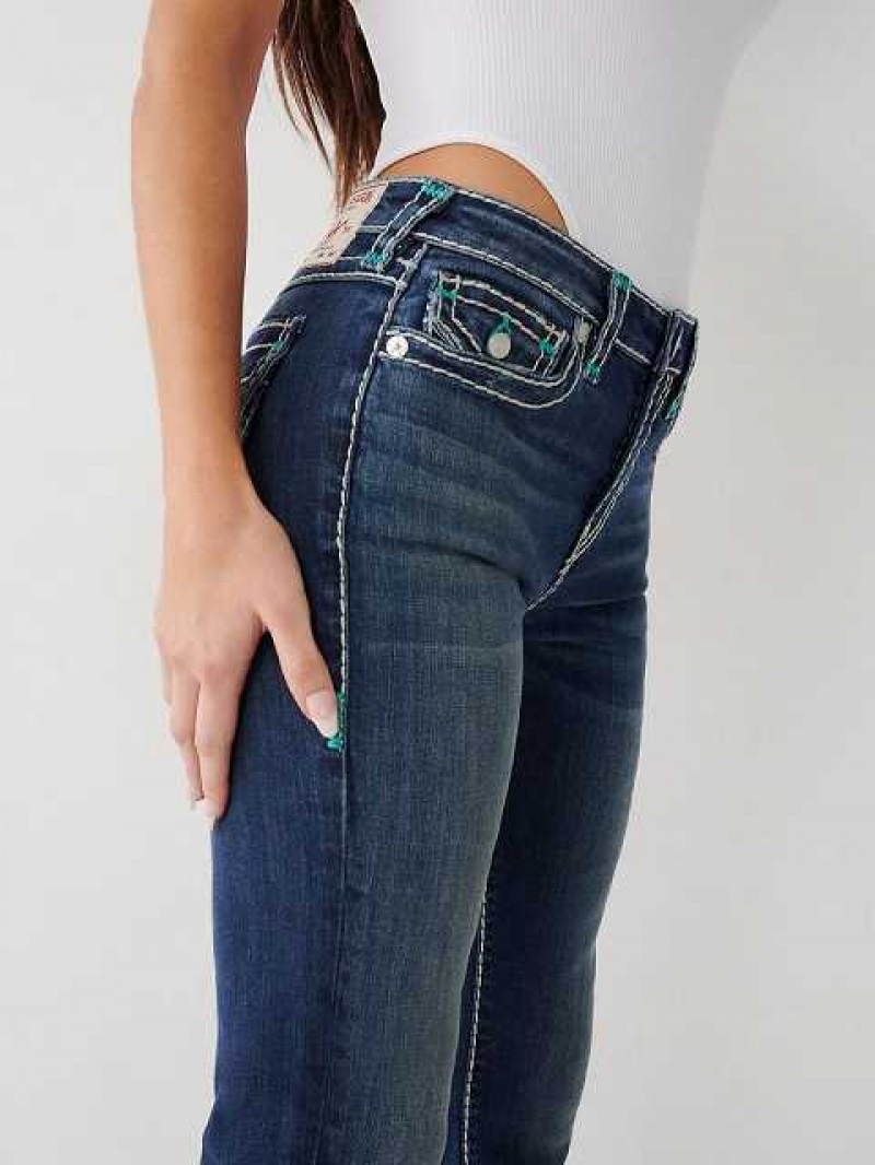 True Religion Billie Straight Jeans Dam Aizome | MJB127458