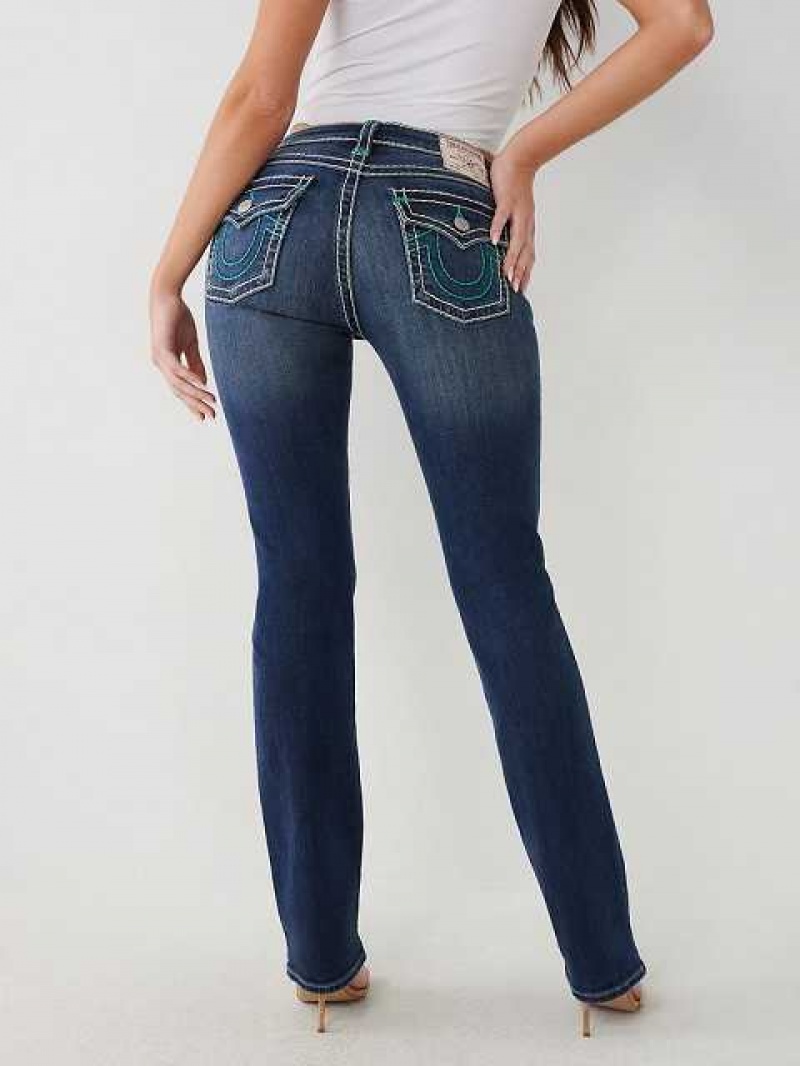 True Religion Billie Straight Jeans Dam Aizome | MJB127458