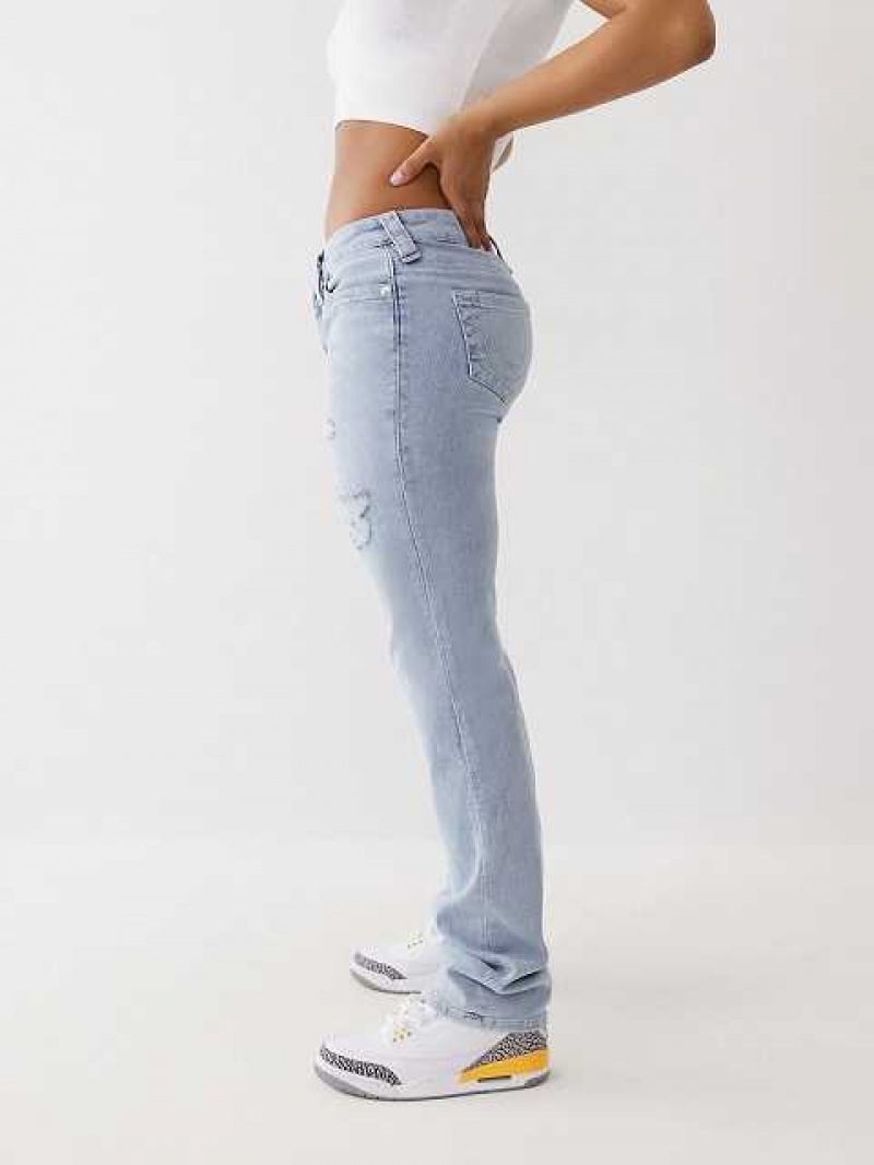 True Religion Billie Straight Jeans Dam Ljustvätt | TER304278