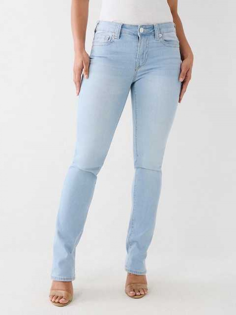 True Religion Billie Straight Jeans Dam Ljustvätt | RXH938241