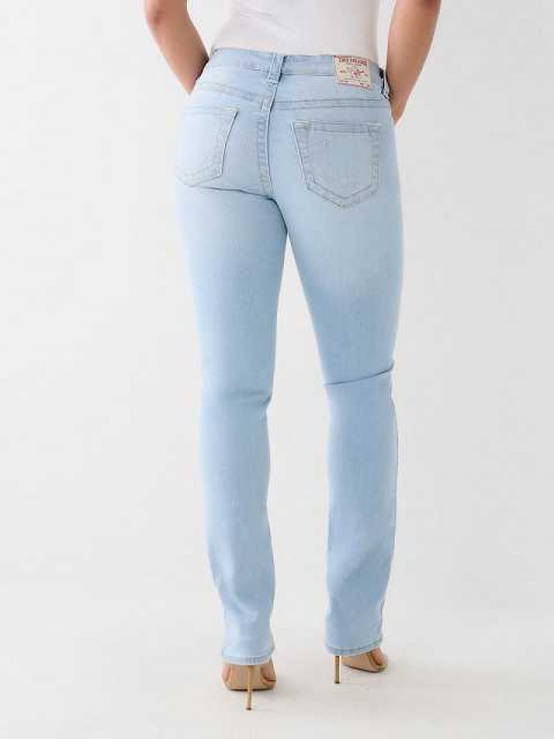 True Religion Billie Straight Jeans Dam Ljustvätt | RXH938241