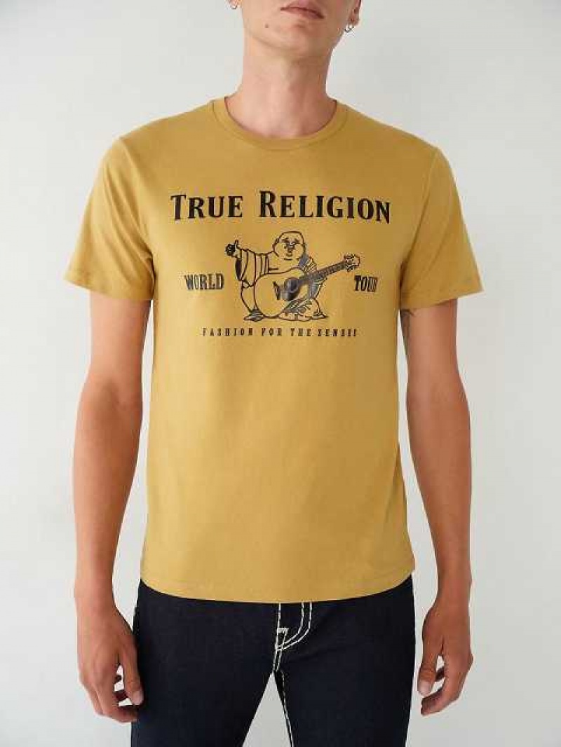 True Religion Buddha Logo T-shirt Herr Bruna | GMV063714