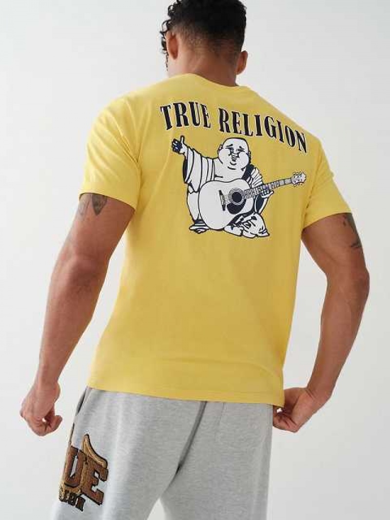 True Religion Buddha Logo T-shirt Herr Gula | ACP493761