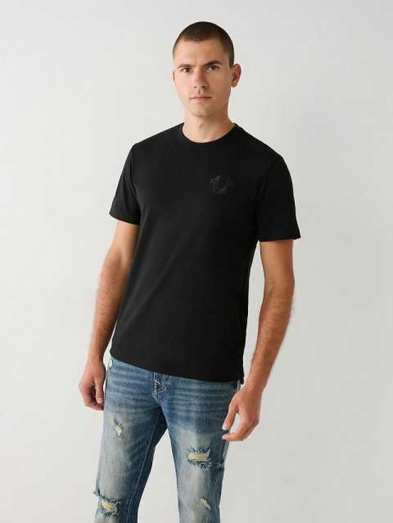 True Religion Buddha Logo T-shirt Herr Svarta | IUD729650