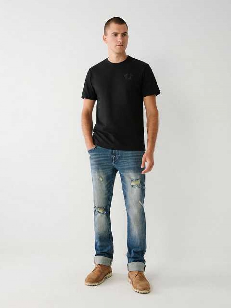 True Religion Buddha Logo T-shirt Herr Svarta | IUD729650