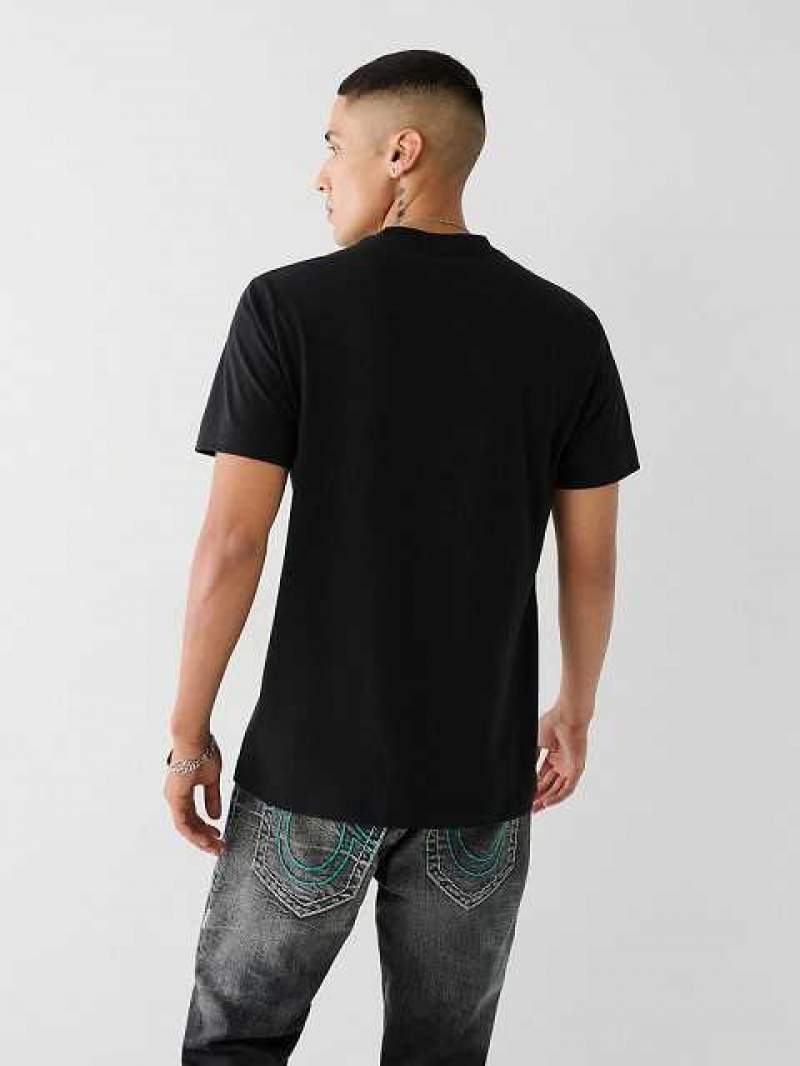 True Religion Buddha Logo T-shirt Herr Svarta | LPH104768