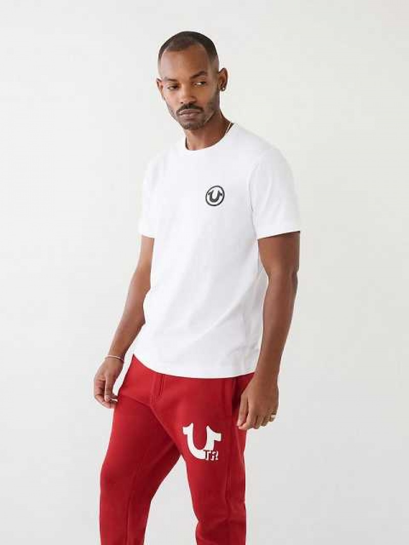 True Religion Buddha Logo T-shirt Herr Vita | LMW437095