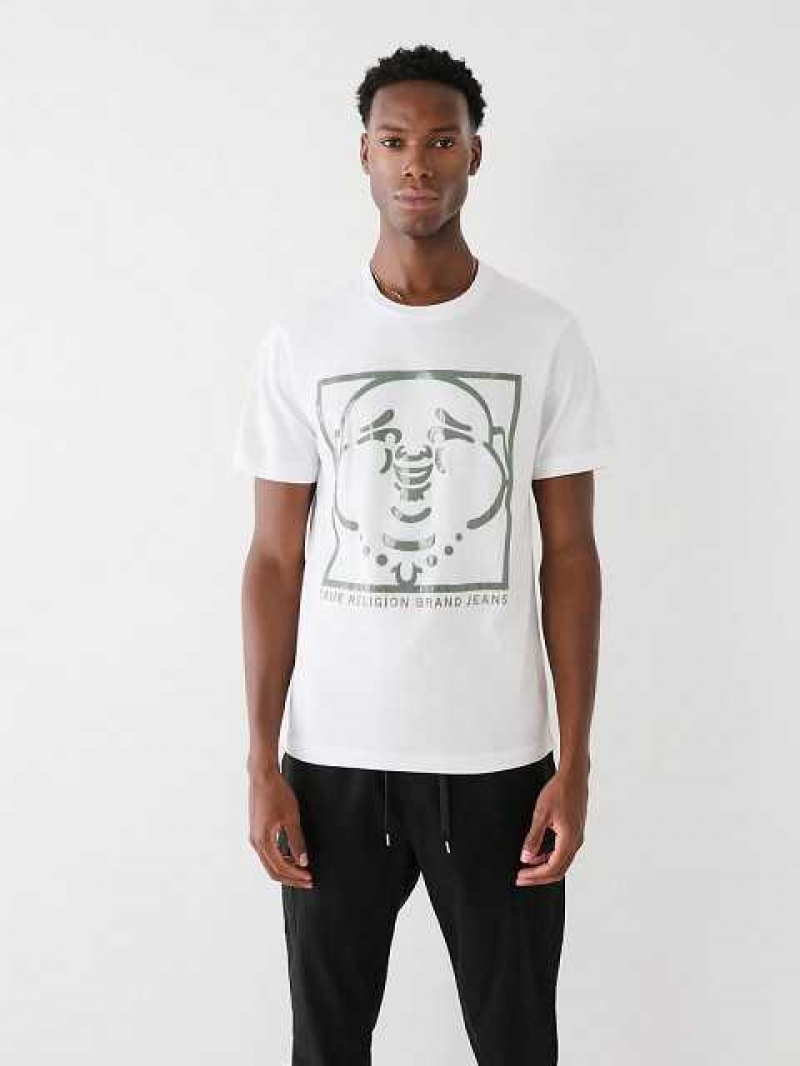 True Religion Buddha Logo T-shirt Herr Vita | NEP360712