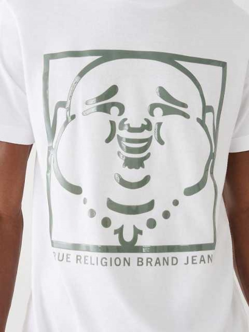 True Religion Buddha Logo T-shirt Herr Vita | NEP360712