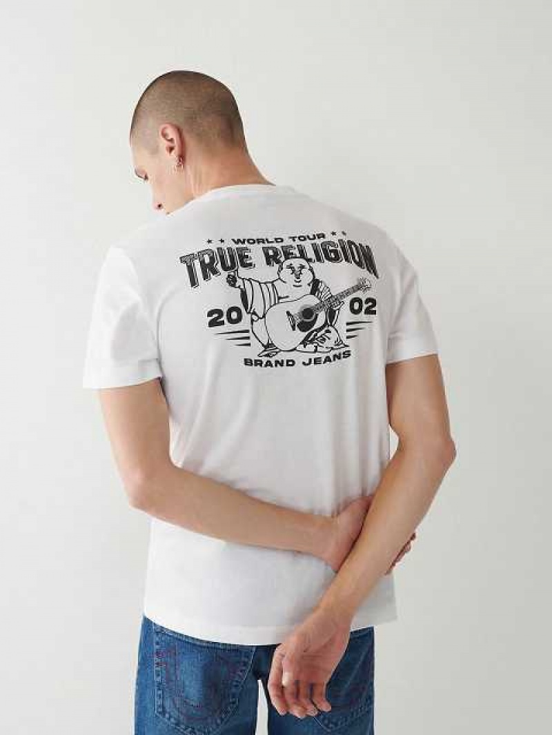 True Religion Buddha Logo T-shirt Herr Vita | JRL965712