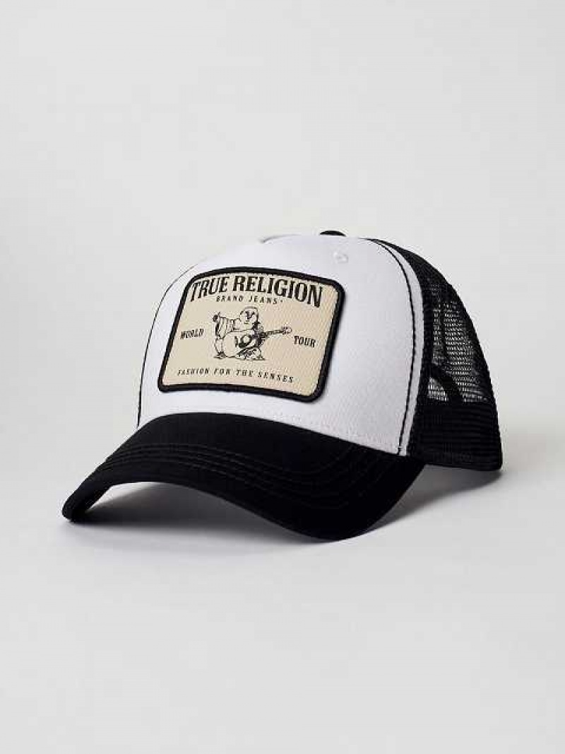 True Religion Buddha Trucker Hatt Unisex Svarta | FLH604813