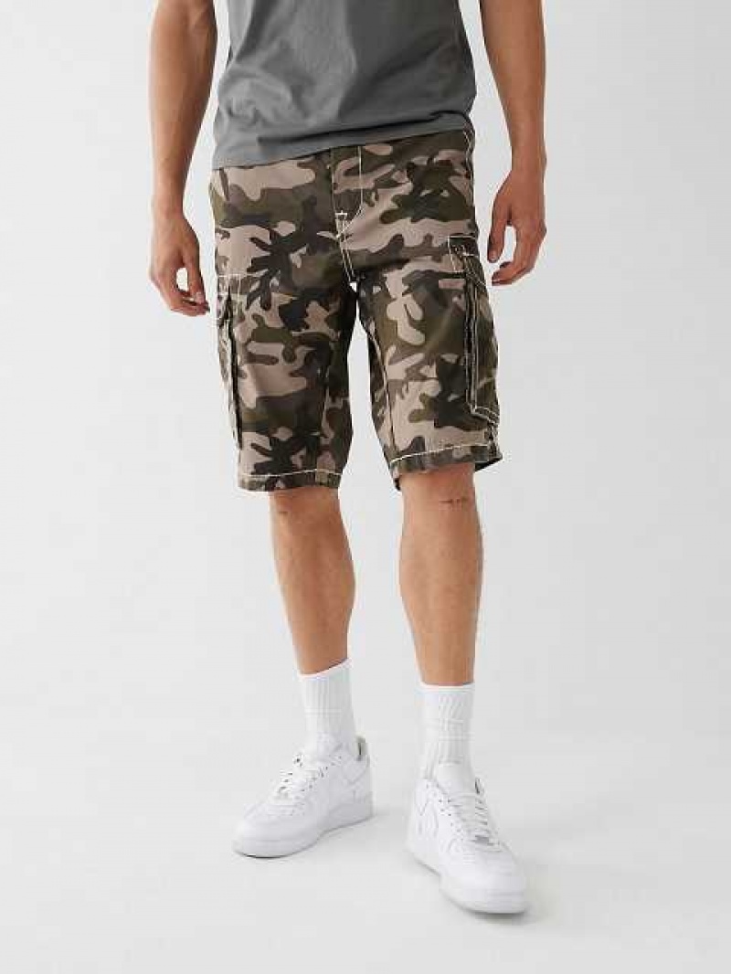 True Religion Cargo Shorts Herr Camo | AIT097326