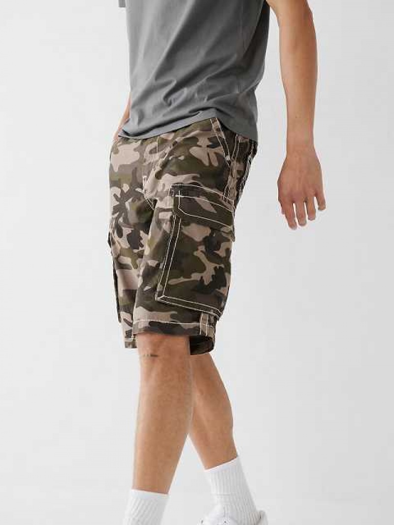 True Religion Cargo Shorts Herr Camo | AIT097326