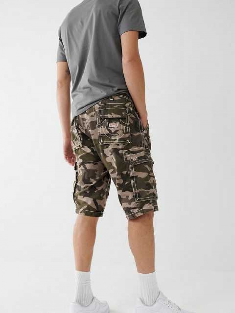 True Religion Cargo Shorts Herr Camo | AIT097326