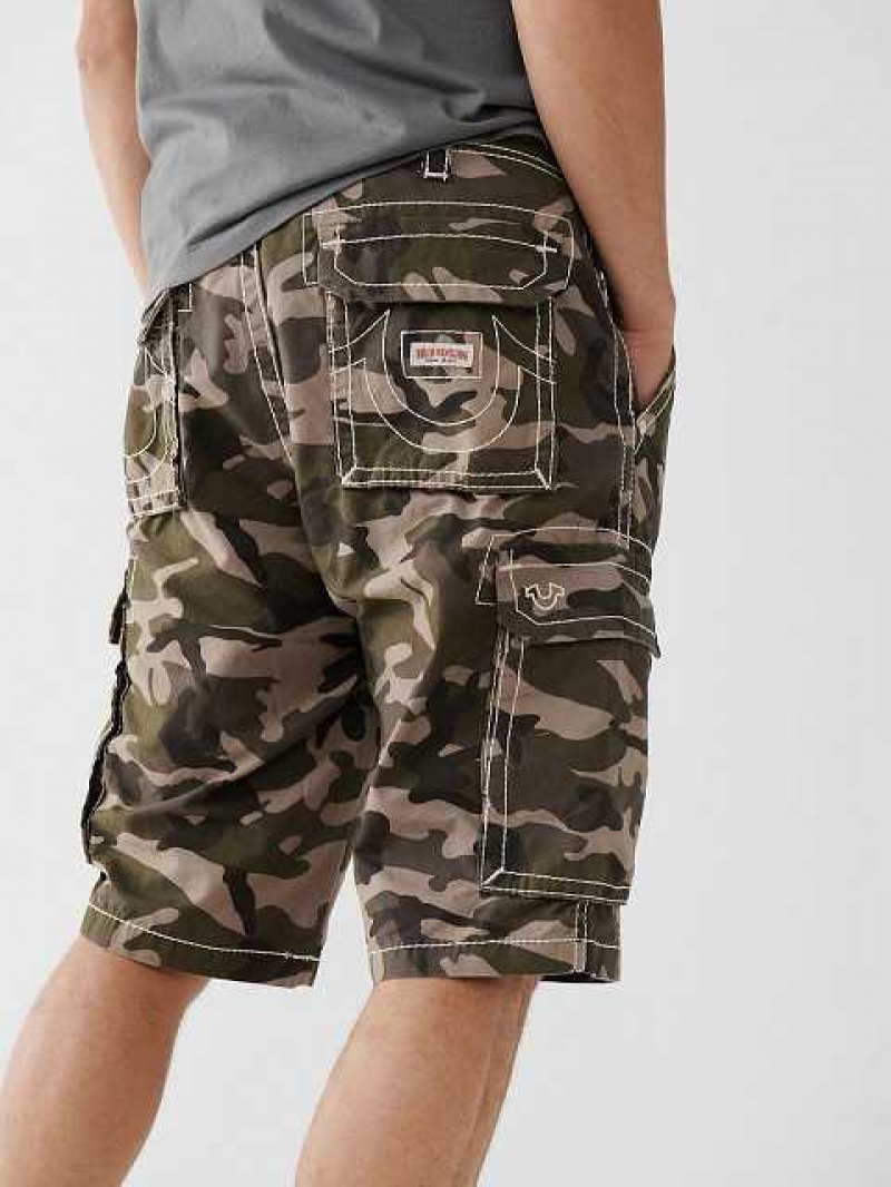 True Religion Cargo Shorts Herr Camo | AIT097326