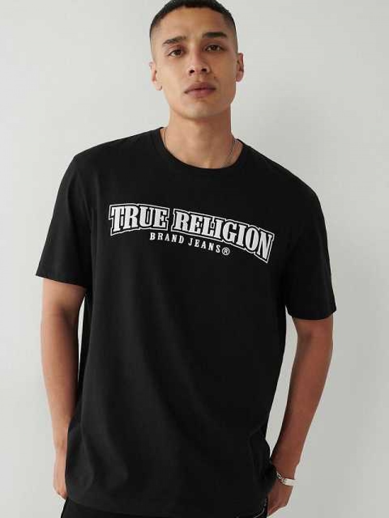 True Religion Horseshoe Relaxed T-shirt Herr Svarta | VQO190526