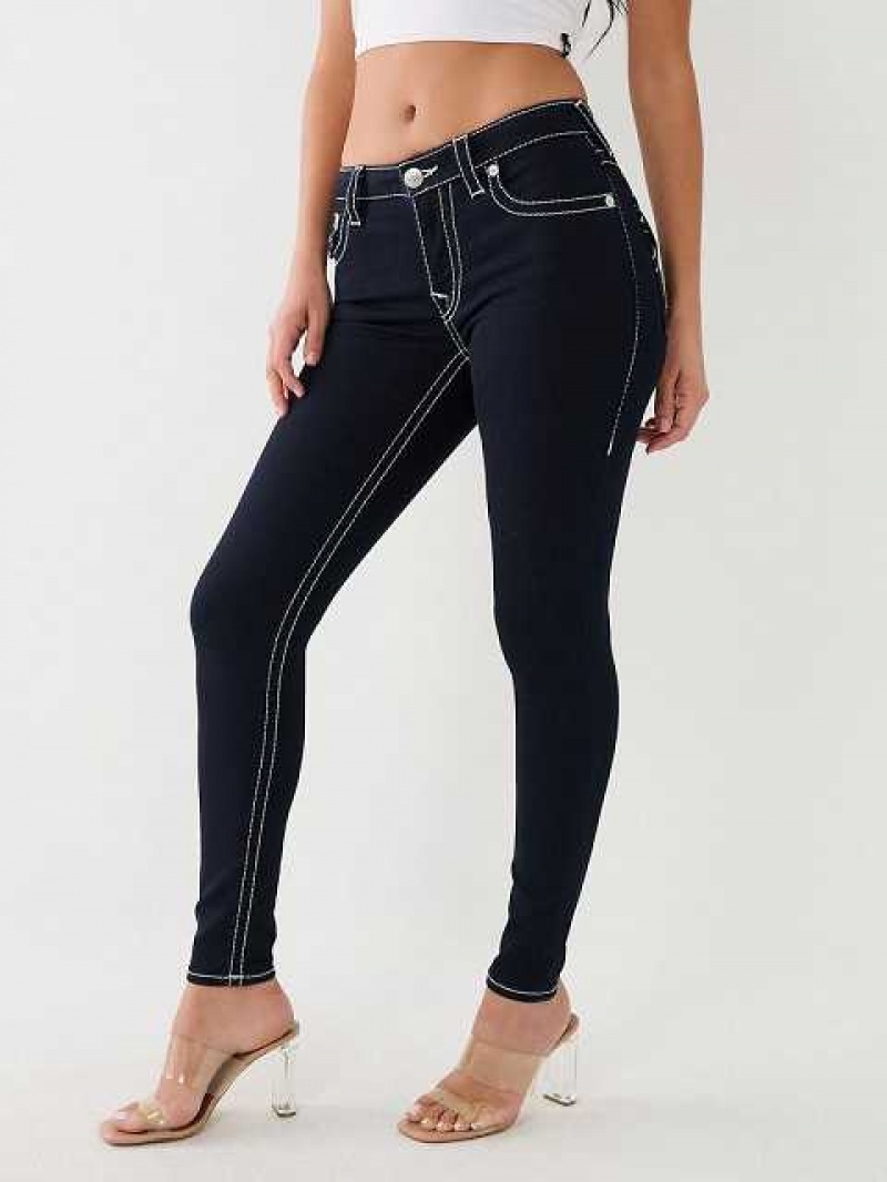 True Religion Jennie Big T Curvy Skinny Jeans Dam Body Rinse | GFI913425