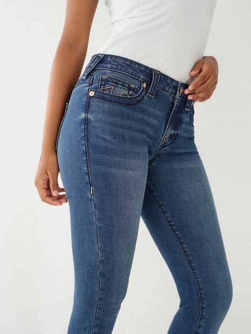 True Religion Jennie Big T Curvy Skinny Jeans Dam Tvätt | QFM208734