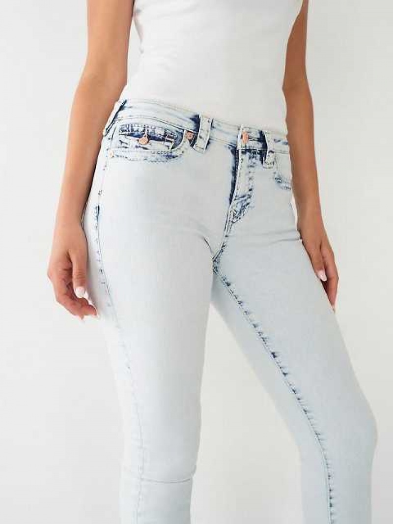 True Religion Jennie Big T Curvy Skinny Jeans Dam Ljustvätt | DBQ257481